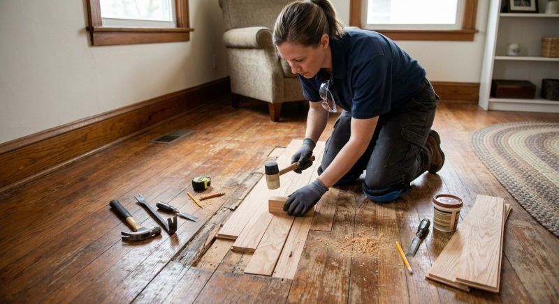 Wood Floor Service in Waxhaw, NC