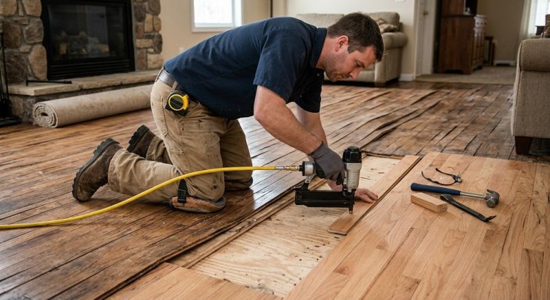 Wood Floor Service in Waxhaw, NC