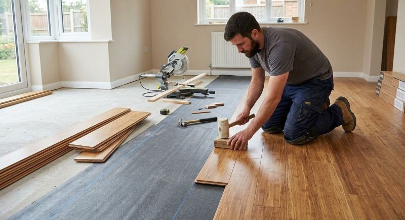 Bamboo Flooring Installation in Waxhaw, NC