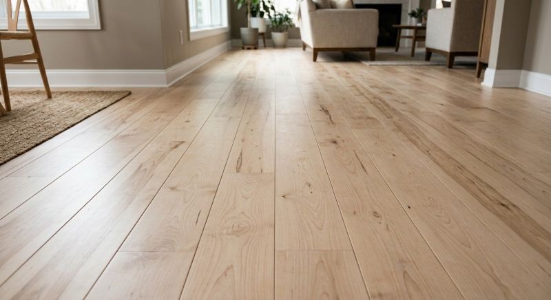 Birch Floor Installation in Waxhaw, NC