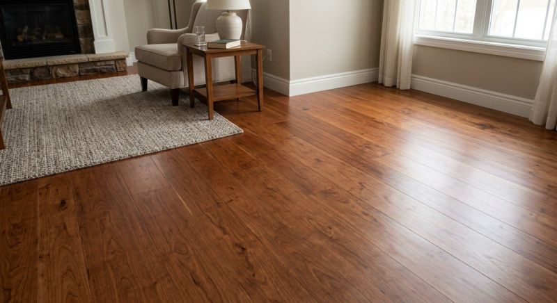 Cherry Floor Installation in Waxhaw, NC