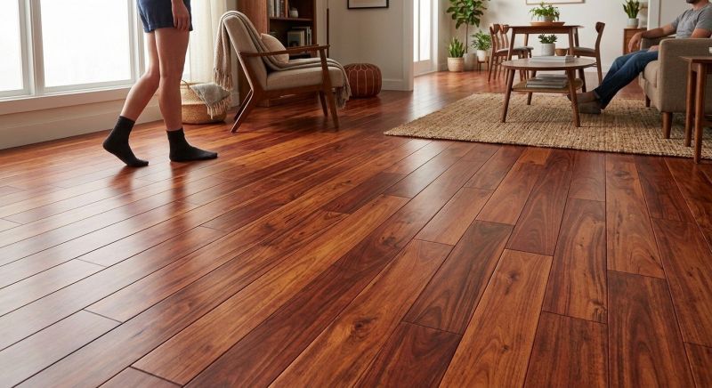 Cherry Floor Installation in Matthews, NC