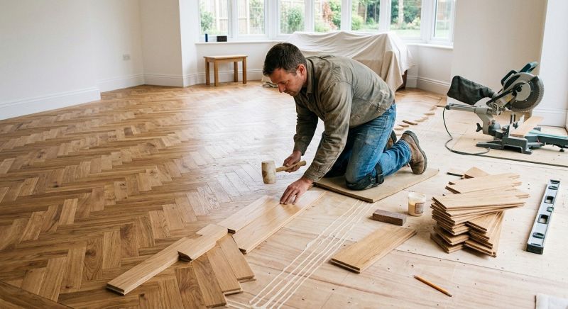 Hardwood Floor Installation in Union County, NC