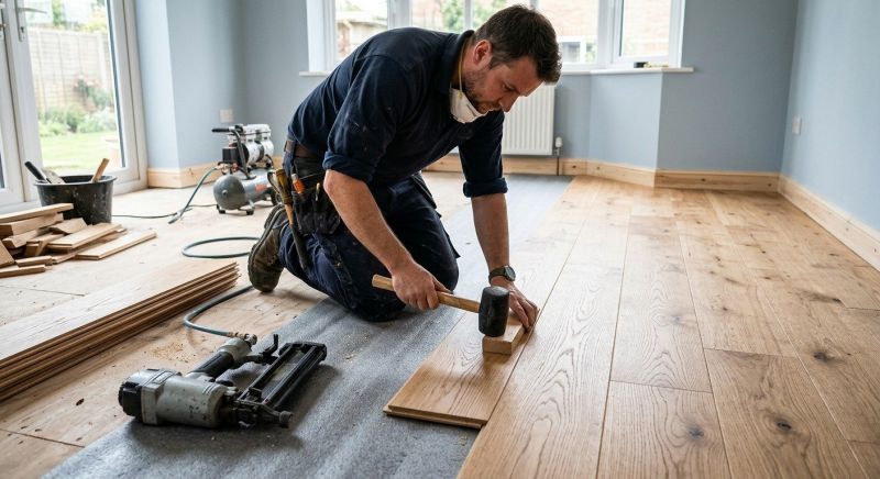 Hardwood Floor Installation in Wingate, NC