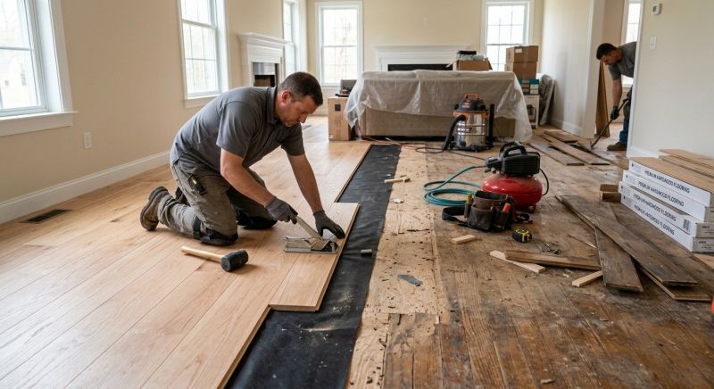 Hardwood Replacement in Lancaster, SC