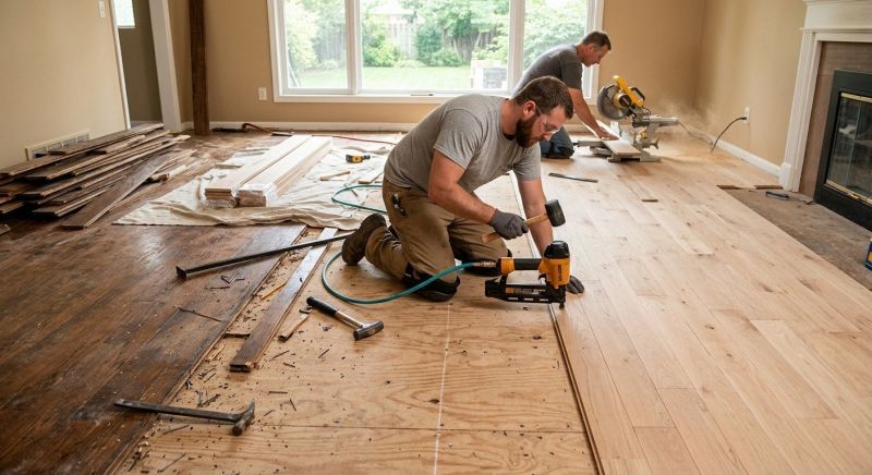 Hardwood Replacement in Lancaster, SC