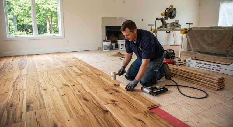 Hickory Floor Installation in Waxhaw, NC