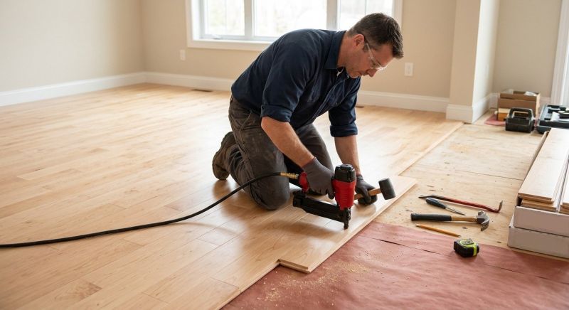 Maple Flooring Installation in Rock Hill, SC