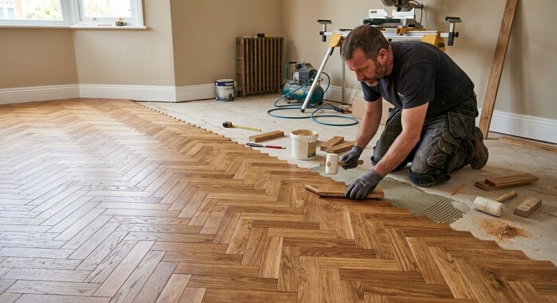 Parquet Flooring Installation in Waxhaw, NC