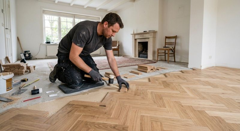 Parquet Flooring Installation in Waxhaw, NC
