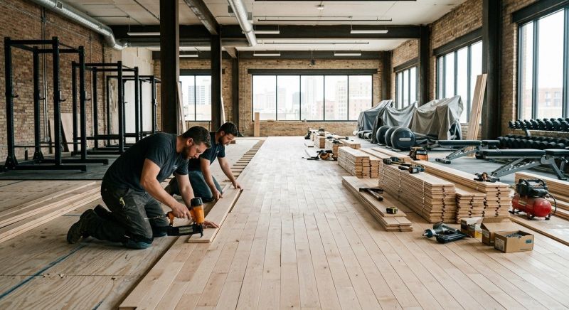 Plank Floor Installation in Waxhaw, NC