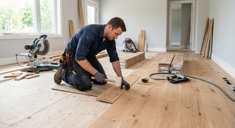 Wood Flooring Installation in Matthews, NC