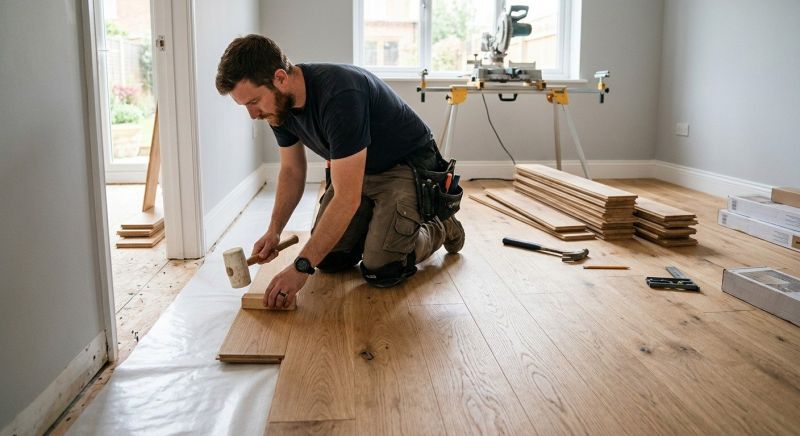 Wood Flooring Installation in Union County, NC
